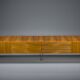 Mid-Century Wall Unit Cabinet and Sideboard in Walunt, 1970s, Set of 2