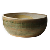 Grand bol d'époque milieu du siècle en céramique par Hanne Schneider, 1988