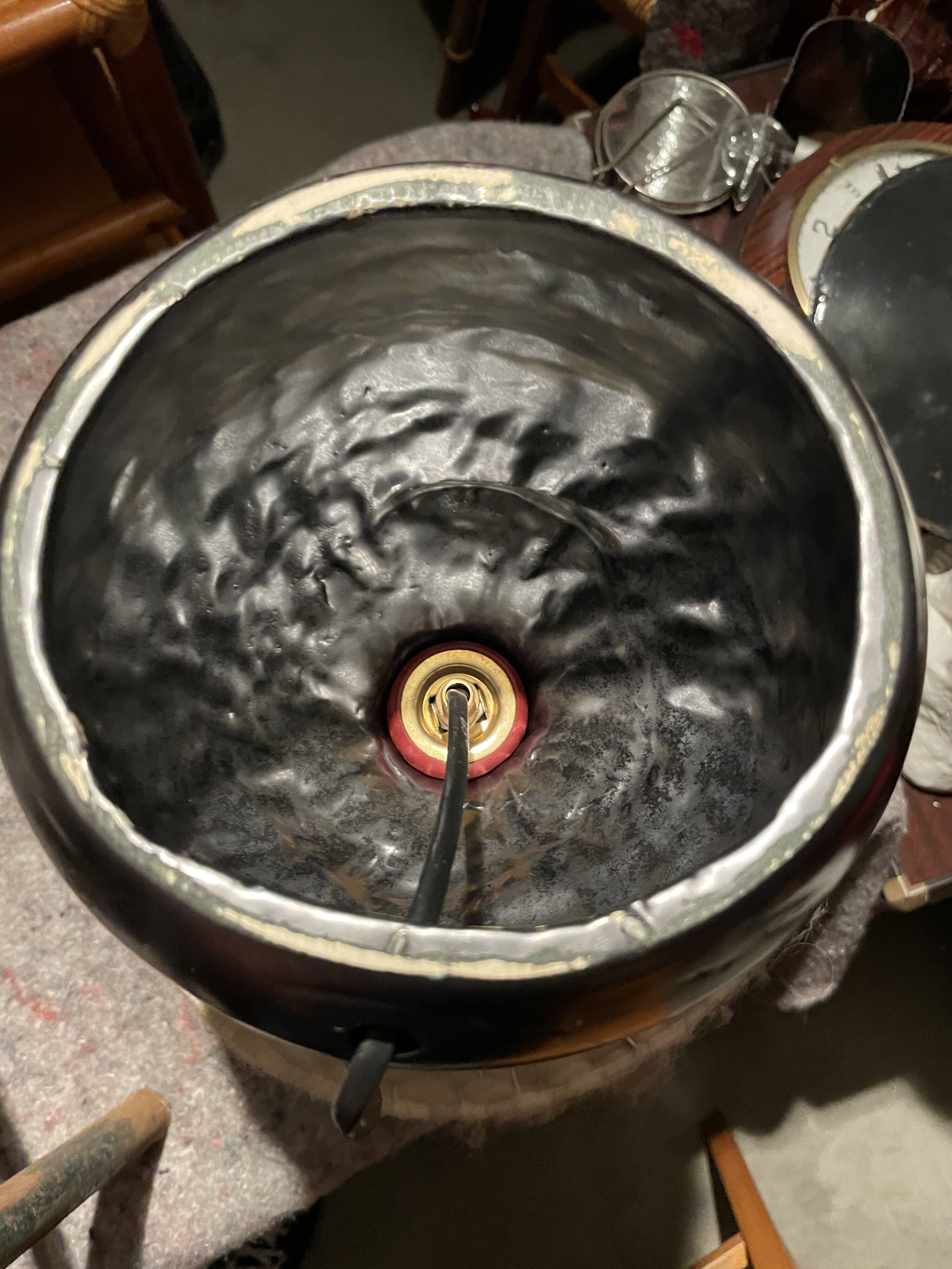 70s living room lamp