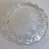 Round glass ashtray