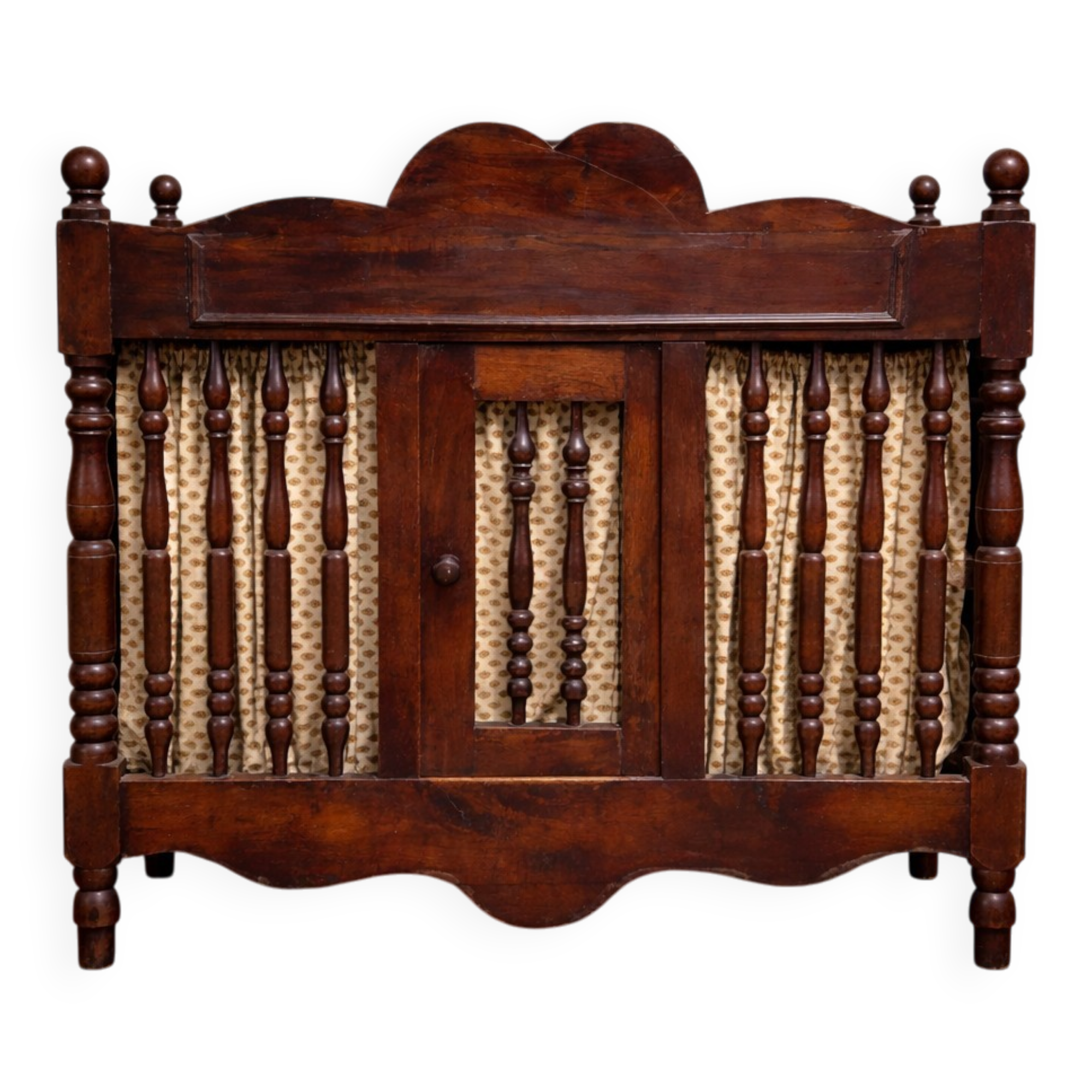 Pantry / wall-mounted side cabinet / walnut / 18th century
