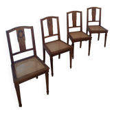 Chaises en cannage