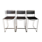 High stools Spaghetti dark gray design Giandomenico Belloti , edit by Alias