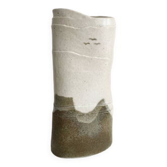 Vase en céramique de Virebent, design de Claire Debril