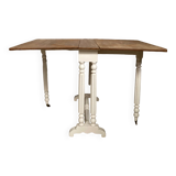 Folding shutter table