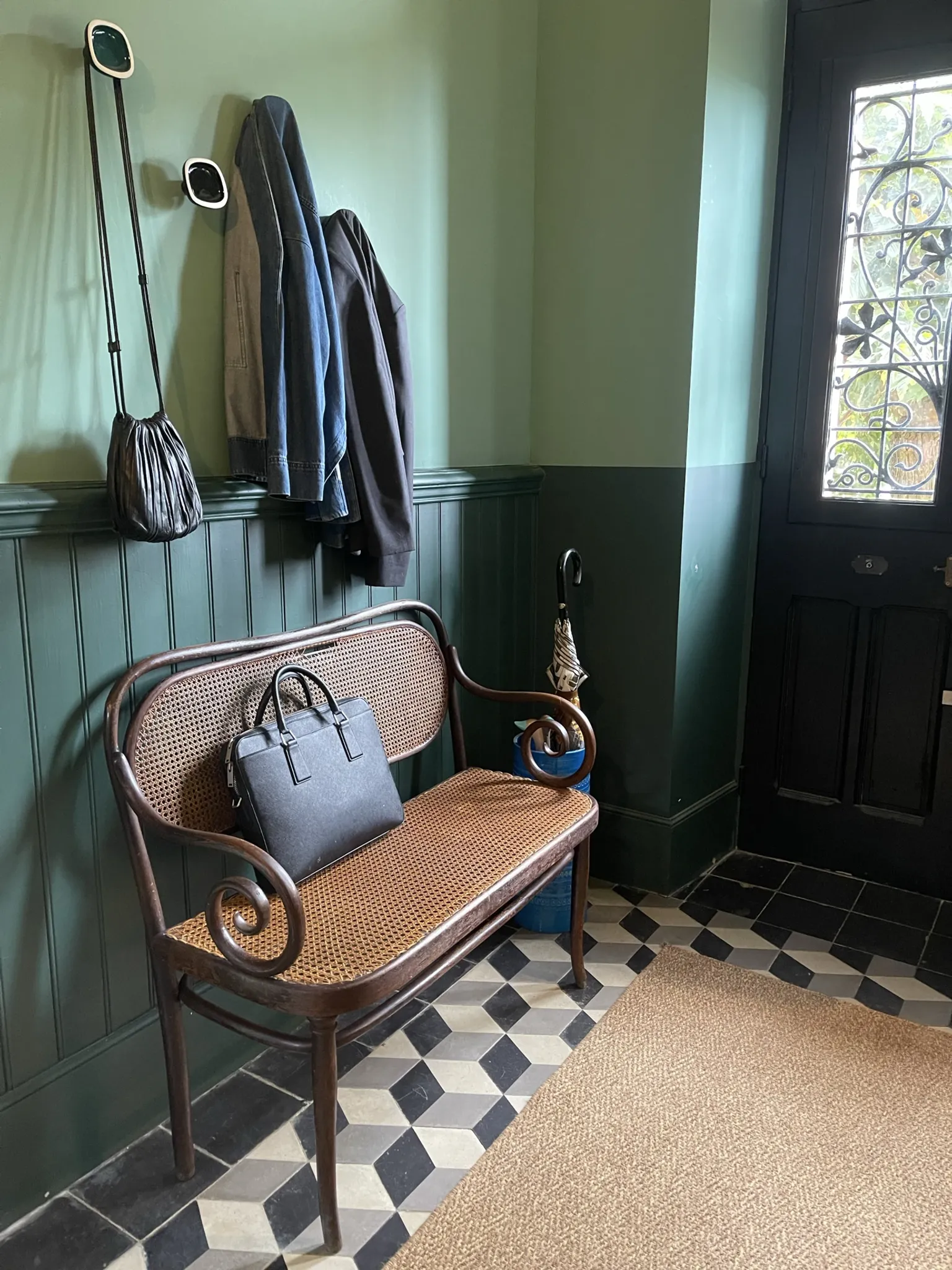 Thonet bench from the early 20th century