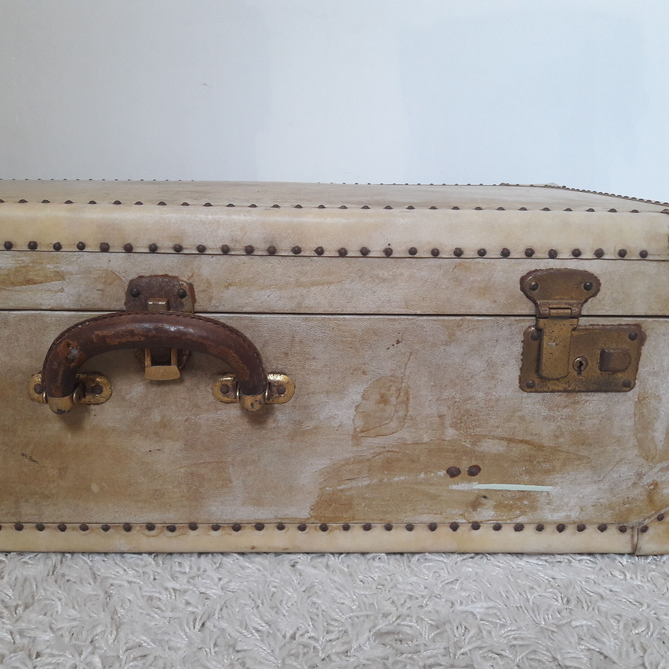 Vintage "parchment" case