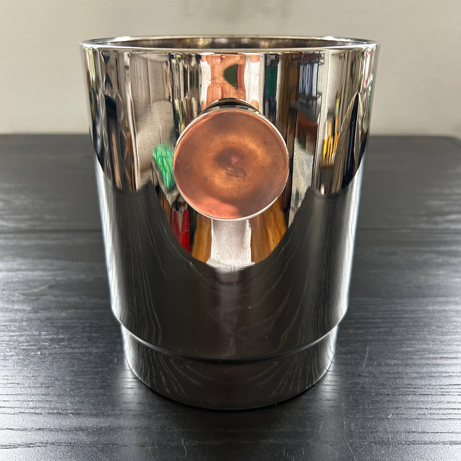 Stainless steel ice bucket