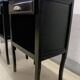 Vintage industrial revamped bedside table (pair)