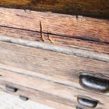 Cabinetmaker's workshop furniture with 12 drawers circa 30's/40's