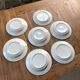 Set de 7 assiettes à dessert « lys »