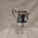 Silver-plated metal milk jug/creamer by Christofle Marly, rocaille style
