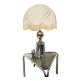 Vintage chrome foot lamp