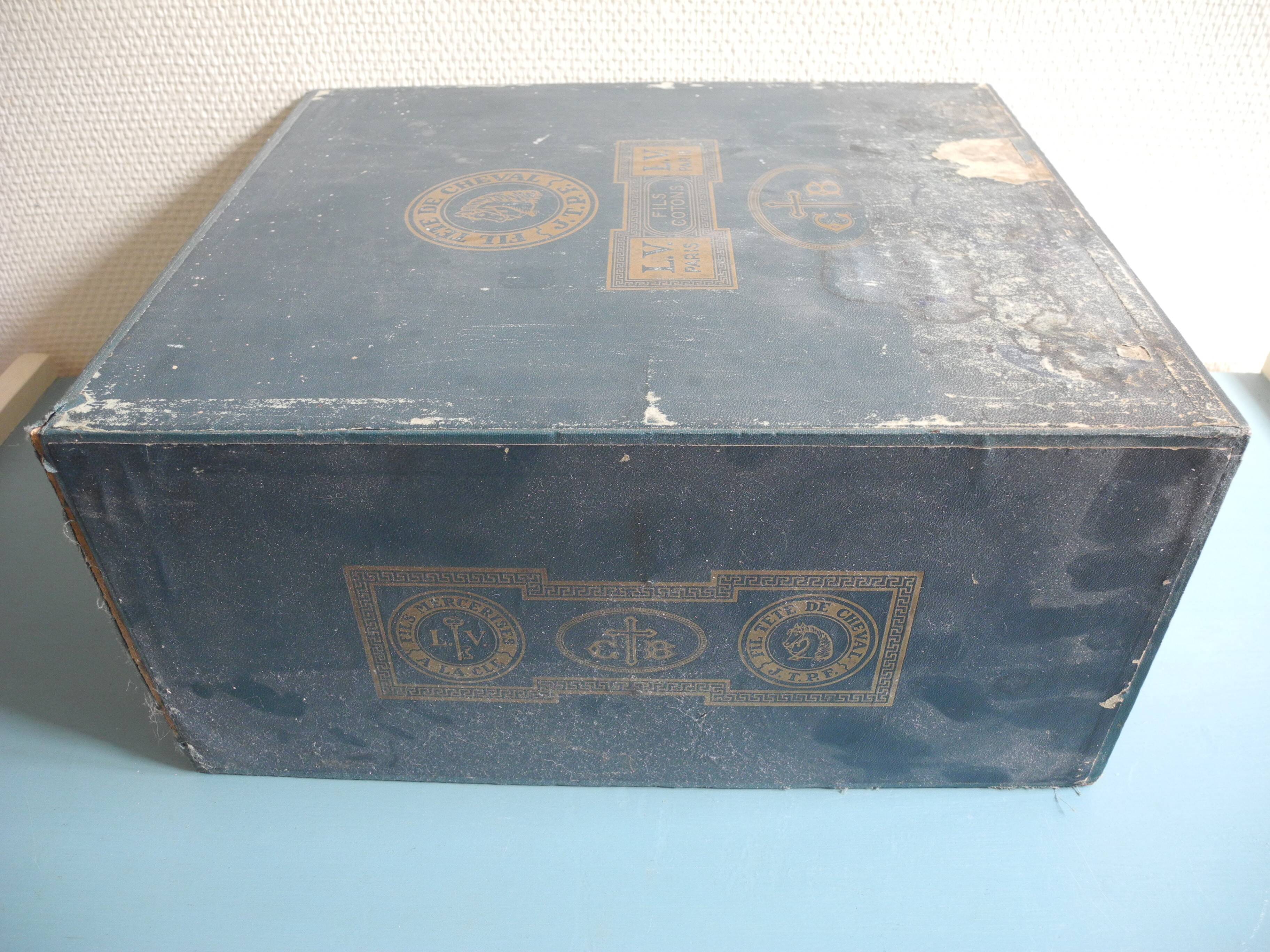 Antique haberdashery cabinet, LV Paris, JTPF