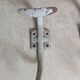 Two vintage coat hooks