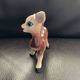 Porcelain doe figurine