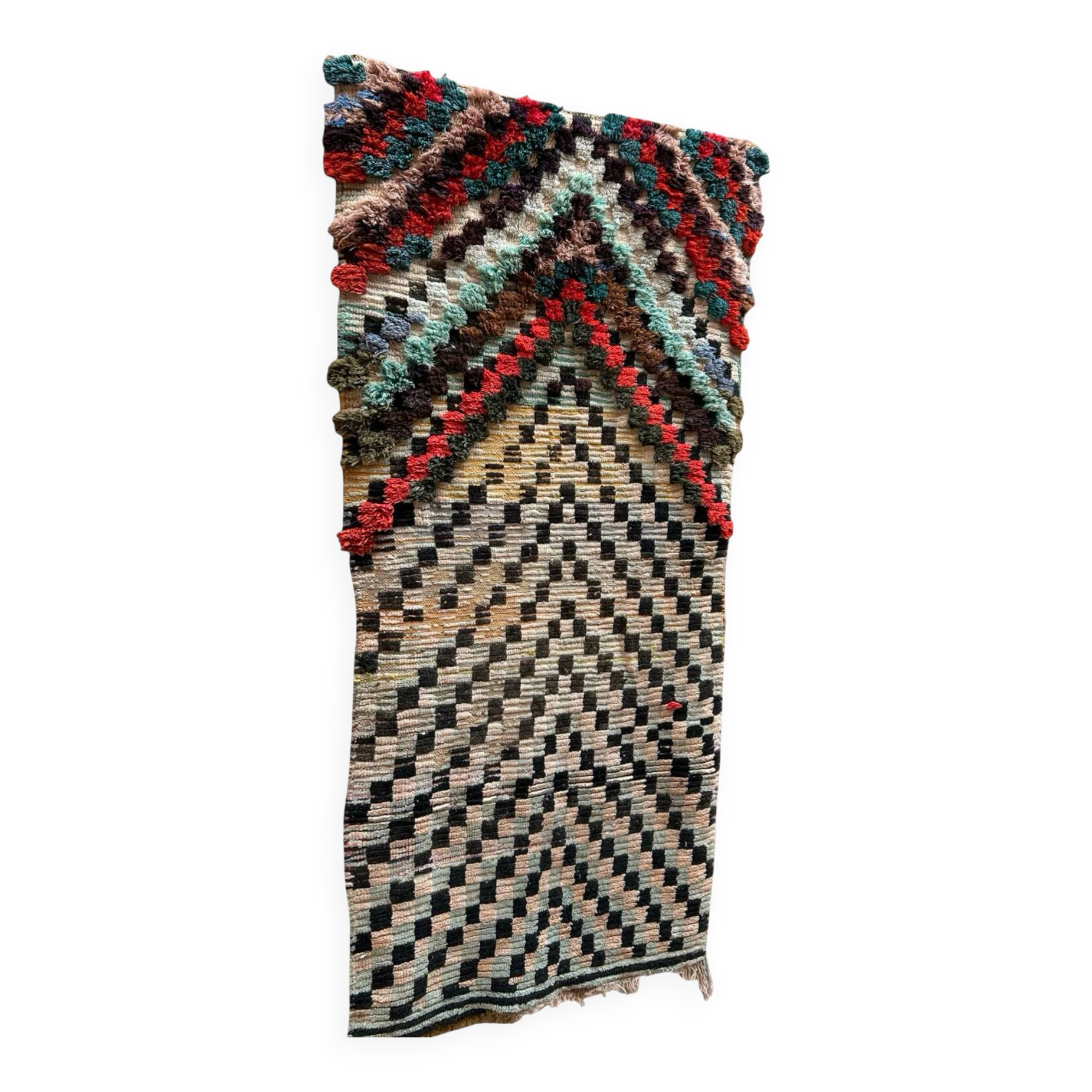 Tapis vintage berbère 205x95