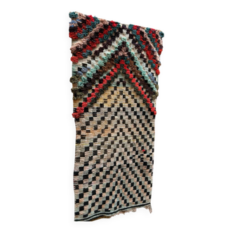 Vintage Berber rug 205x95