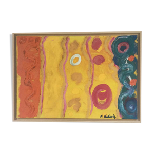 Huile sur toile de michael