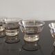 9 champagne glass cups 50s/60s