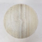 Italian Travertine Coffee Table, 1980s