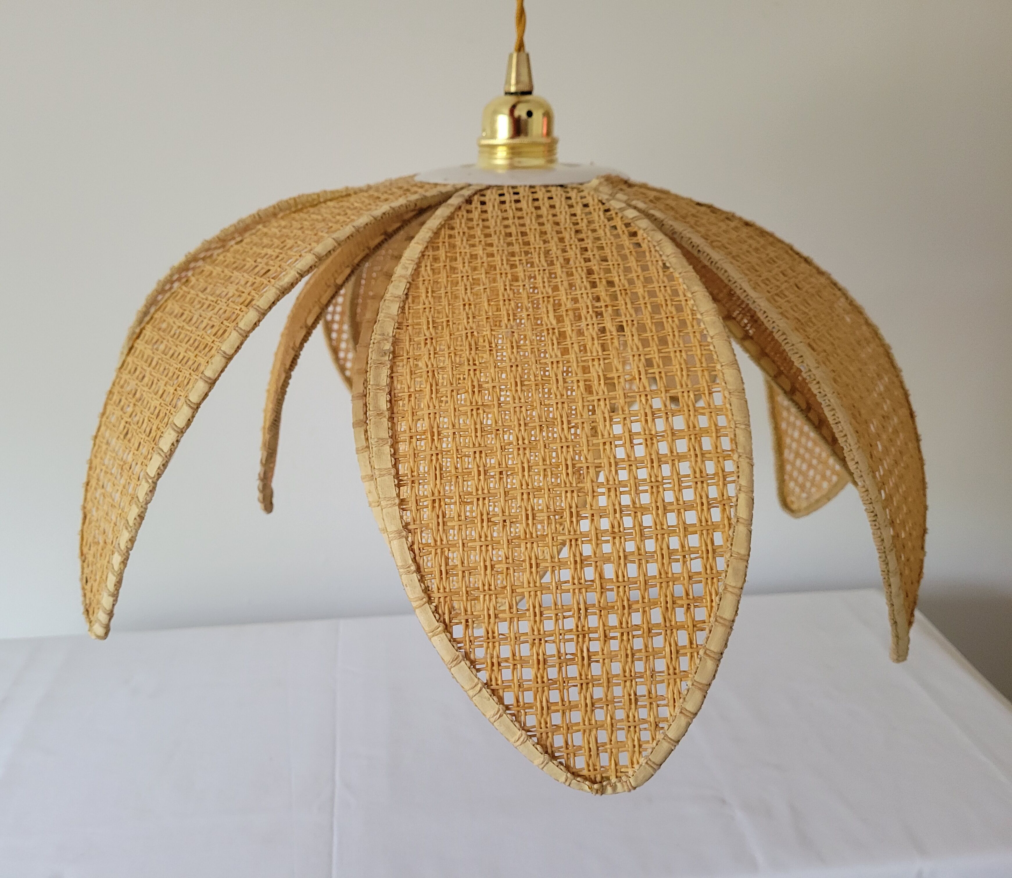 Rattan palm suspension and canning