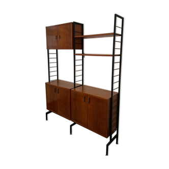 Italian shelf on teak feet from the 60s