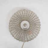 Mid-century ceiling light with glass flowers, France, 1960's