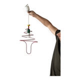 Spiral Pop Art Pendant Light, Ceiling Lamp, ESTO Austria, ´80