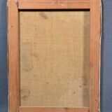 Antoine Burger (1942-2016) L'église - Huile sur toile - Signée