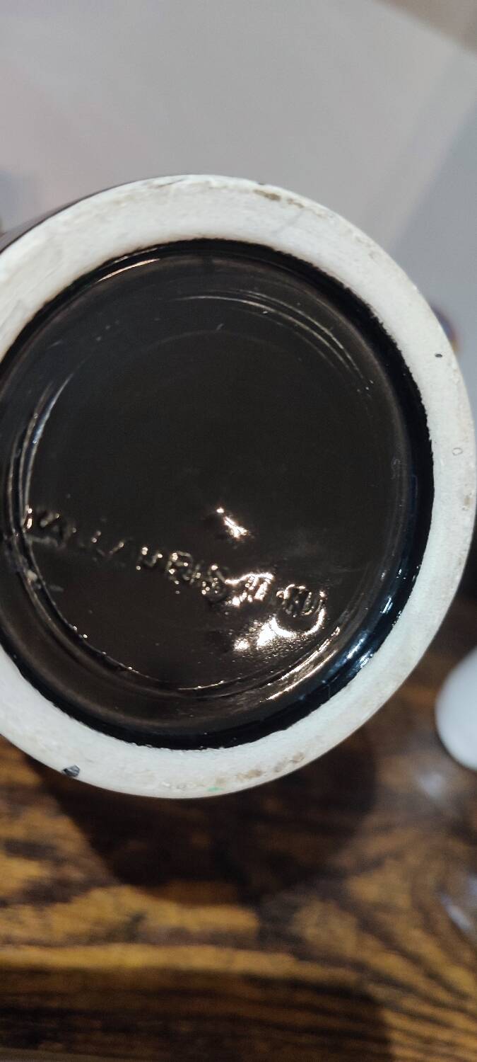 Mazagran flamed ceramic Vallauris