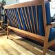 Banquette style scandinave fin années 50