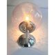 Sculptural Pink “Pulegoso” Murano Glass Wall Sconces — Pair