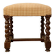 Stool with turned legs