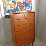 Vintage 1960s chest odf drawers