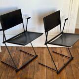 Pair of ballerina chairs by Herbert Ohl for Matteo Grassi 1990