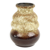 Fat lava vase west germany scheurich 1960s vintage 656-15