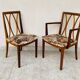 Chaise et fauteuil vintage 1960