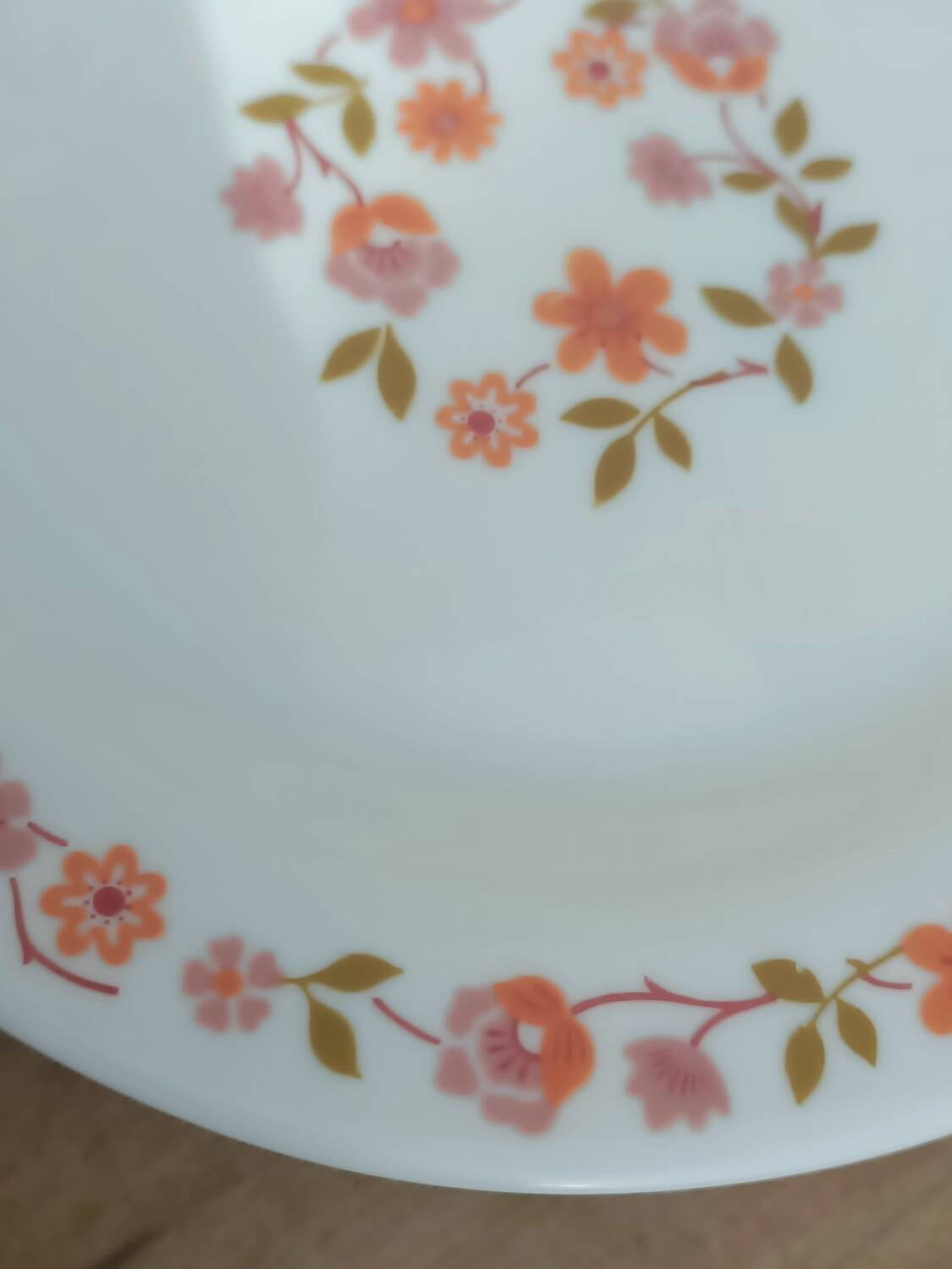 10 vintage Scania dessert plates