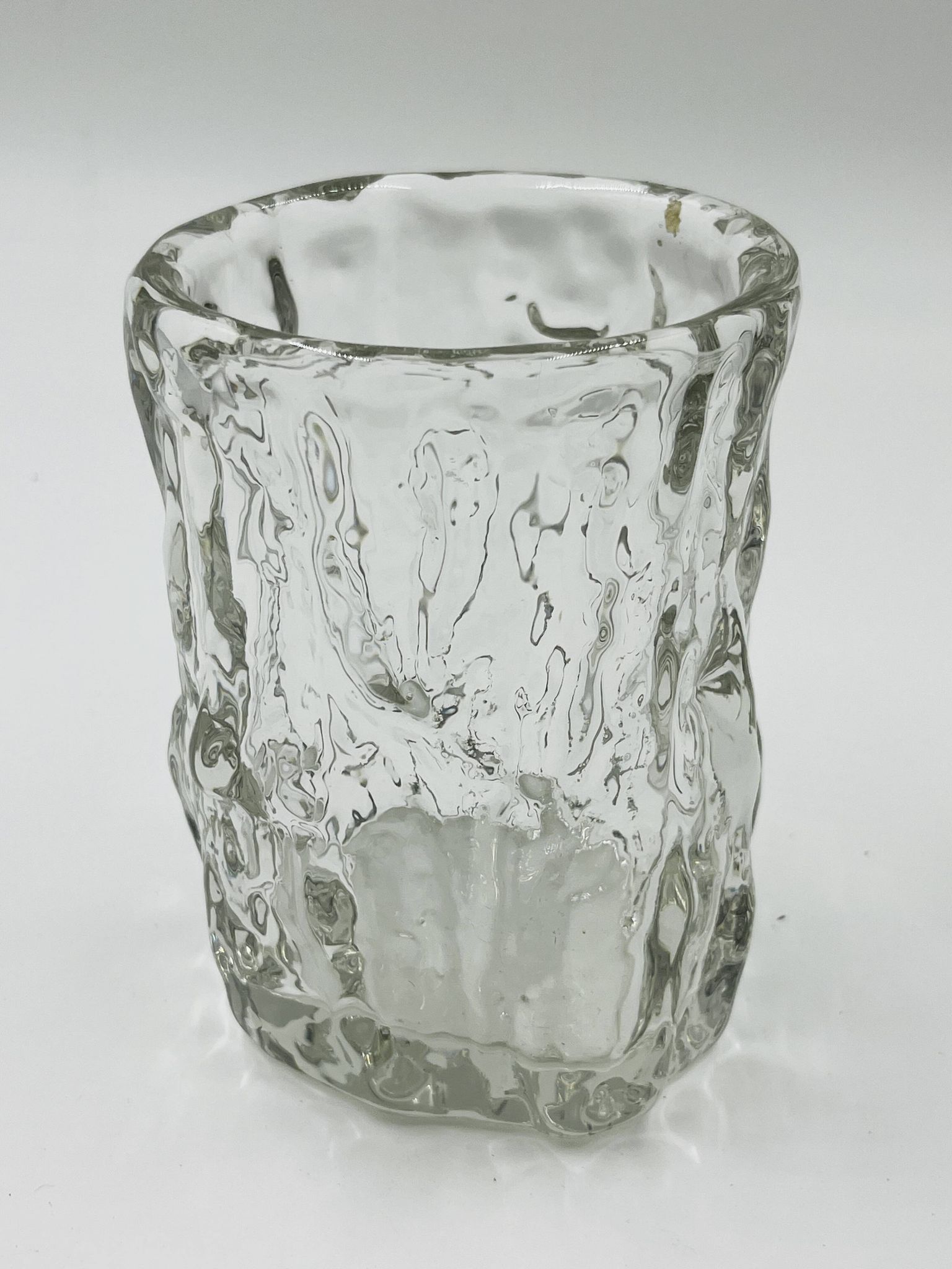 Vase Ice Glass WMF par Erich Schumann