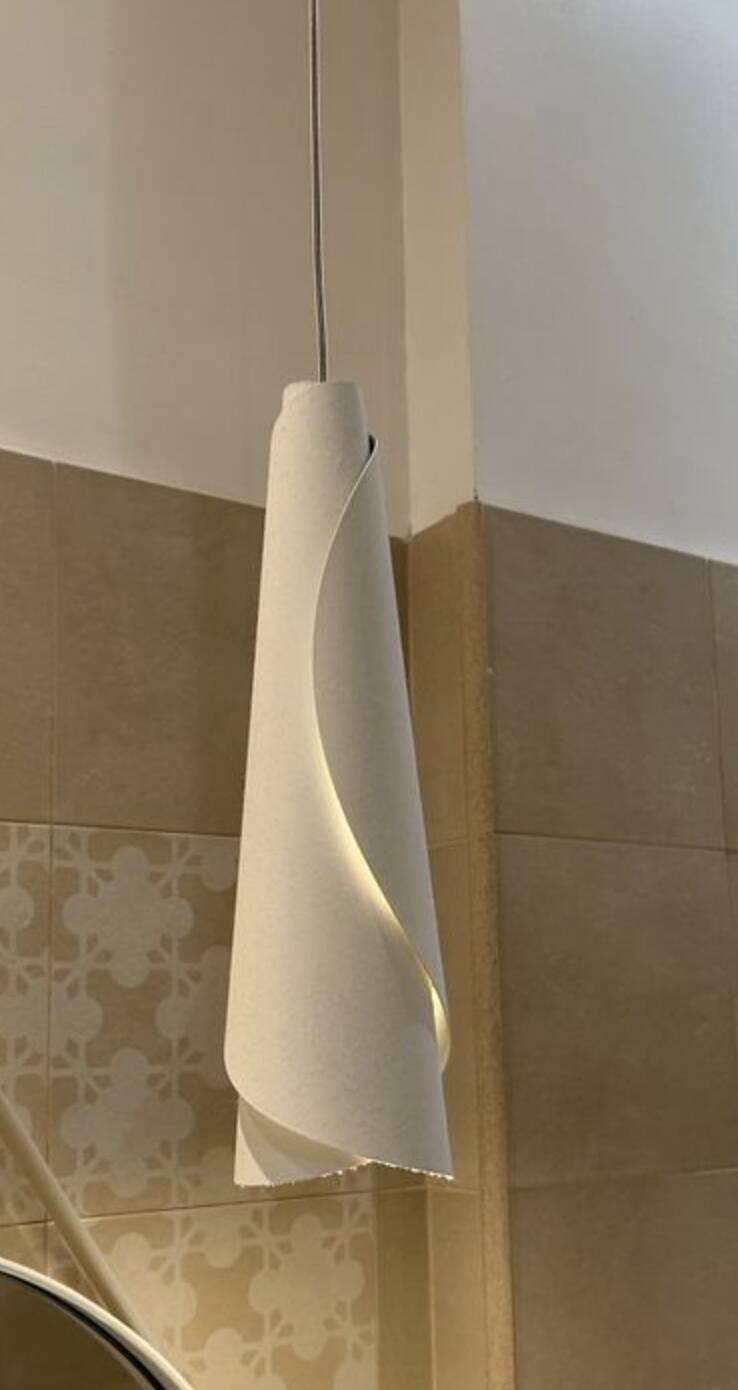 2 suspensions Maki par Nendo Maki pour Foscarini