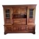 Meuble buffet Bibliotheque Bois massif merisier