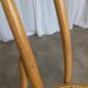 Set of 2 Thonet Style Bentwood Chairs with Cane Seat / Mid-Century Dining F