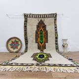 Handcrafted Moroccan Berber Rug 217 X 88