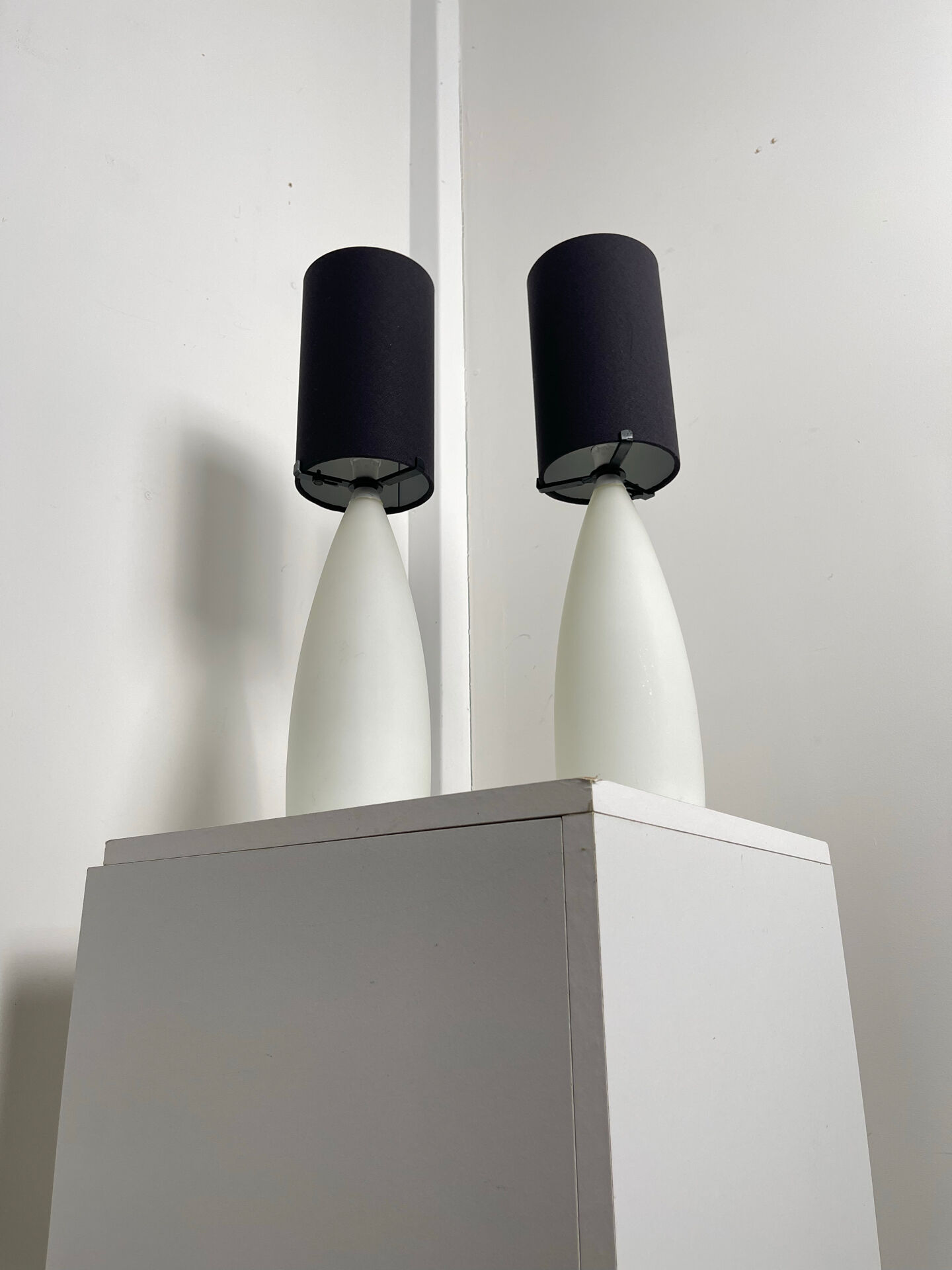 Pair of 1980s lamps