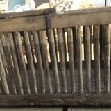 Table Cage with bars Indian bamboo
