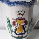 Breton earthenware pitcher from Dinard (13cm) A1