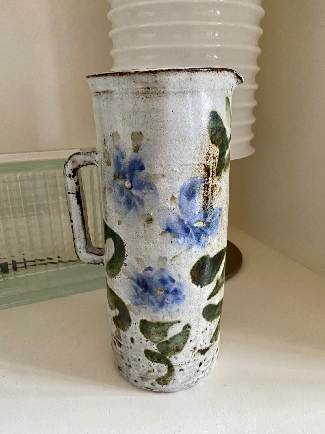 Pitcher Albert Thiry ceramic Vallauris