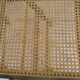 Chaise pliante en bois et cannage
