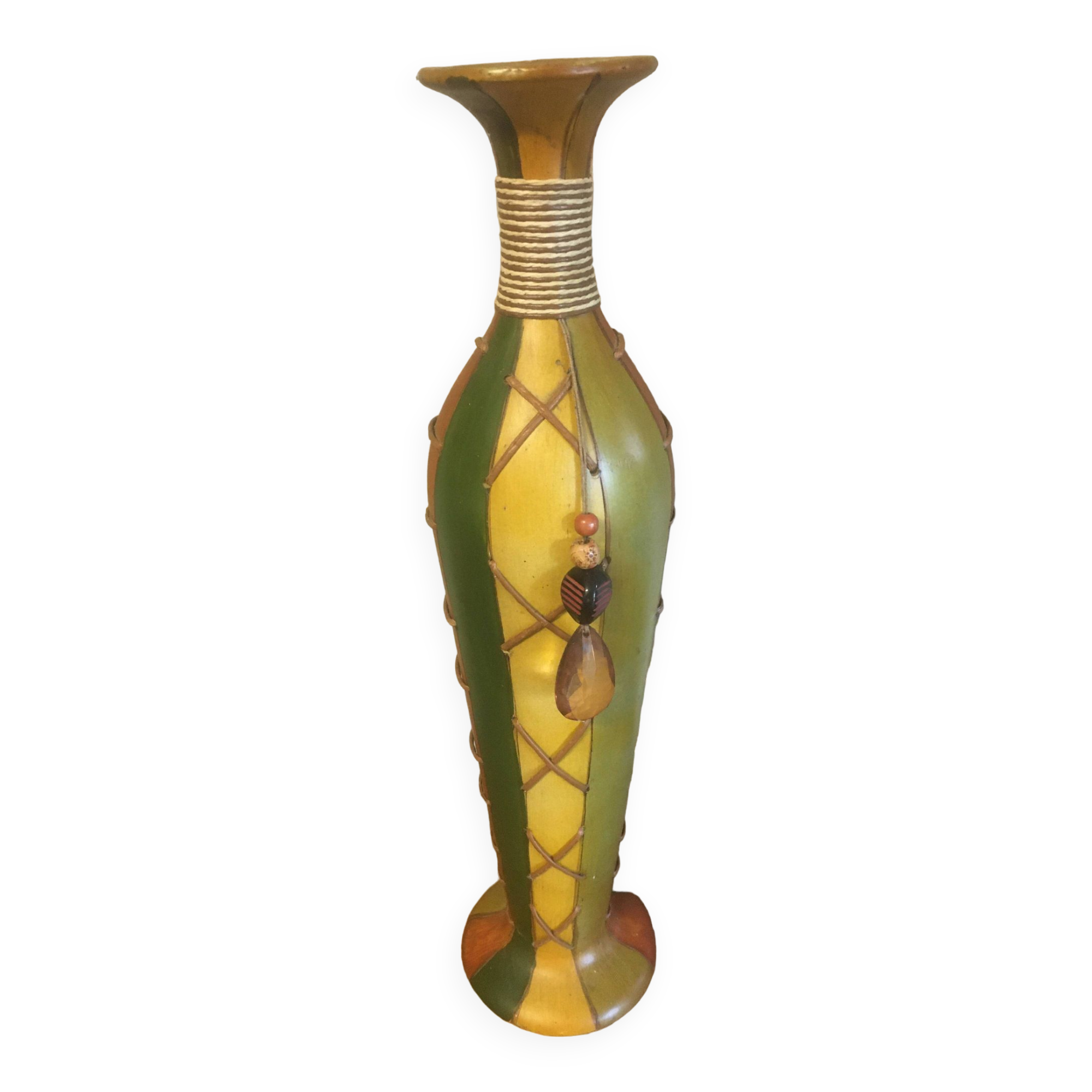 Soliflore in wood or resin